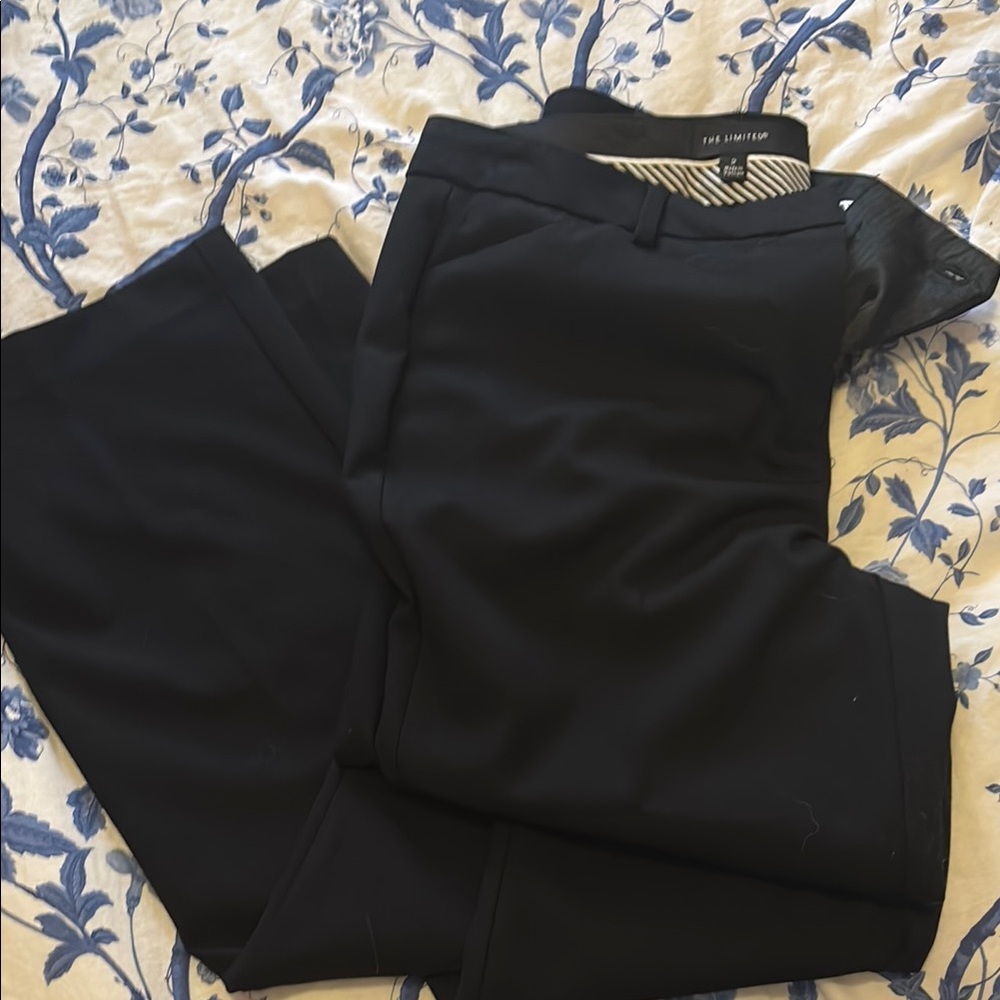 The Limited Black Boot Cut Pants